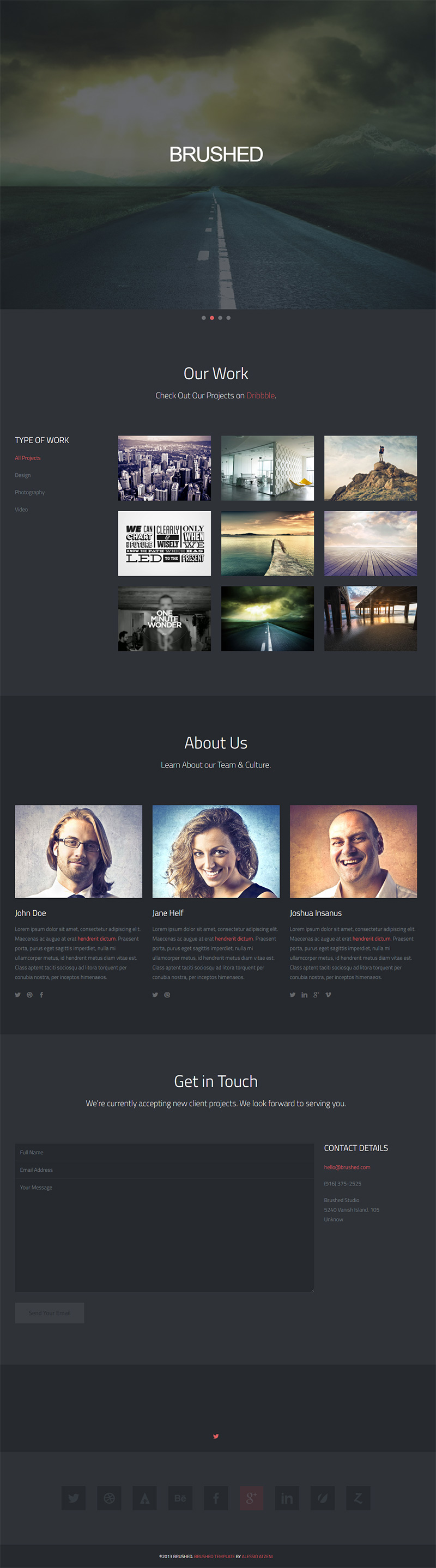 brushed-responsive-one-page-template