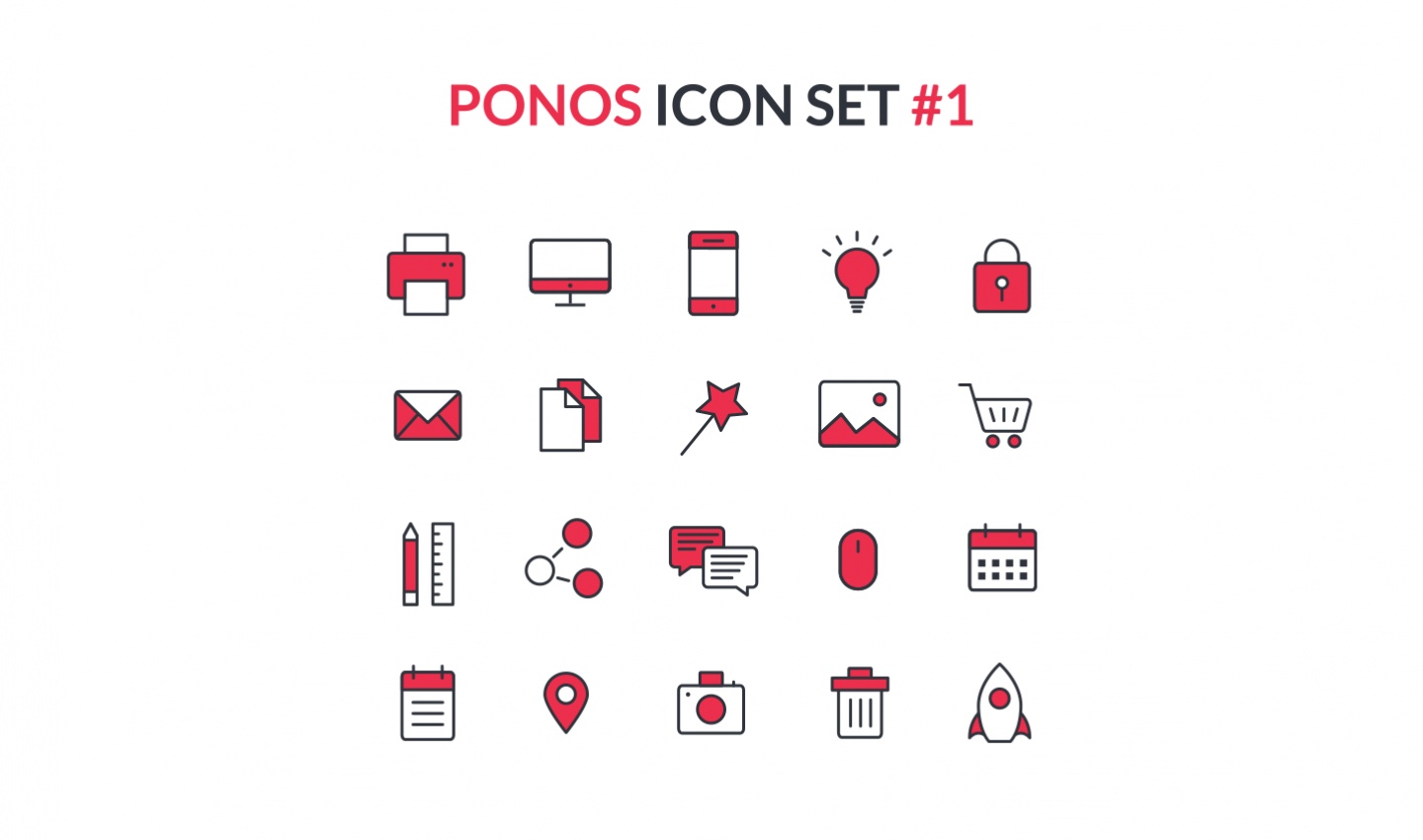 Ponos Icons Set