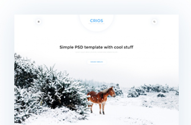 Crios PSD Template