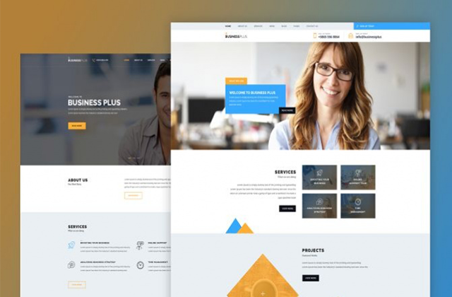 Business Plus PSD Template
