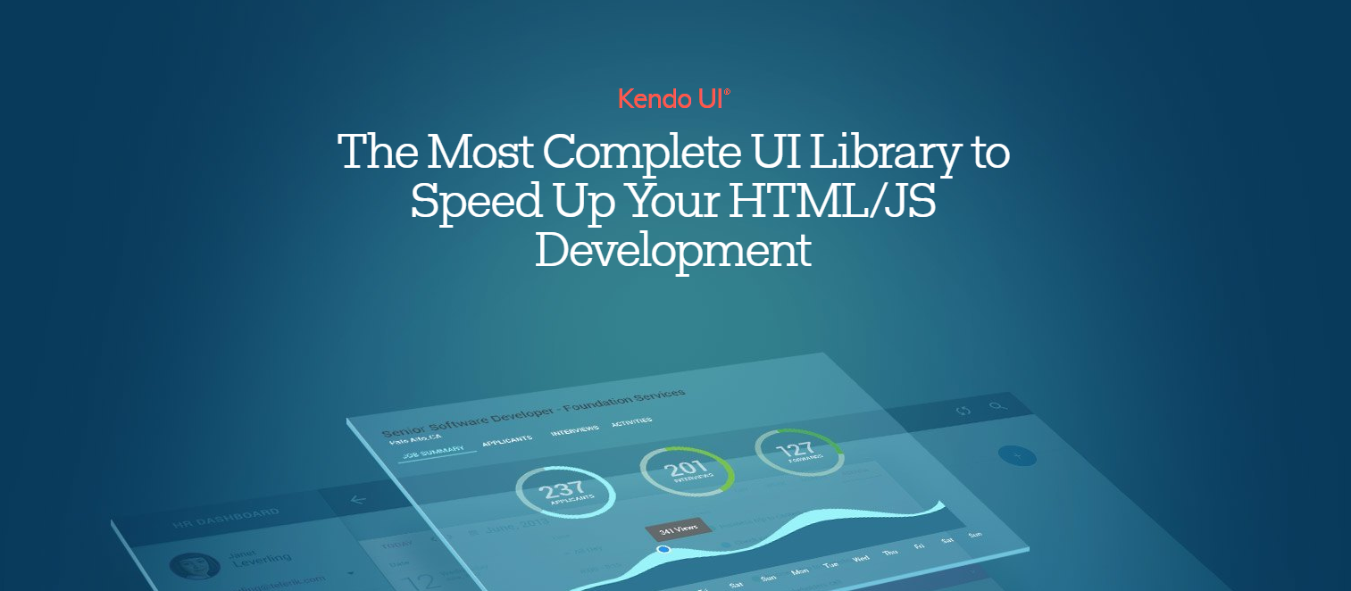 jQuery HTML5 UI组件框架 – Kendo UI
