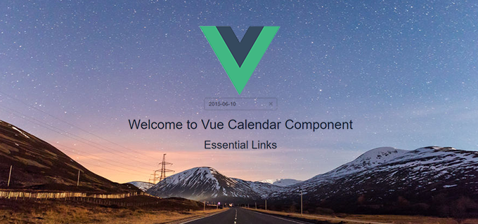 为vue 2.0 定制的日历组件 Vue2-calendar