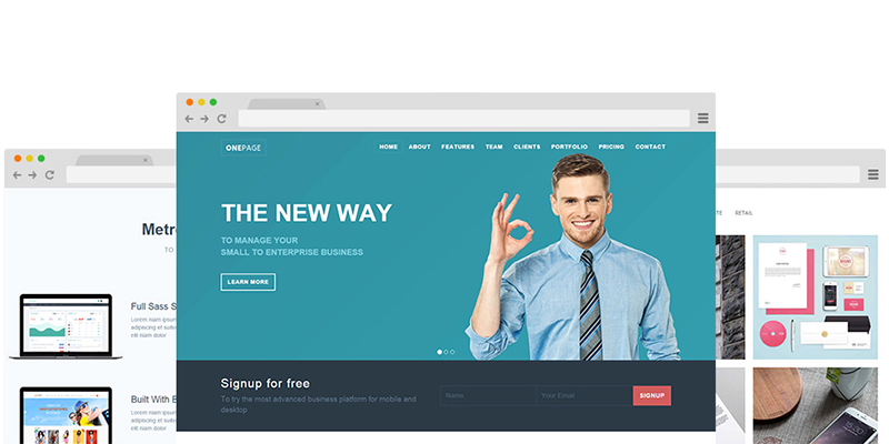 Onepage 2 Bootstrap Theme