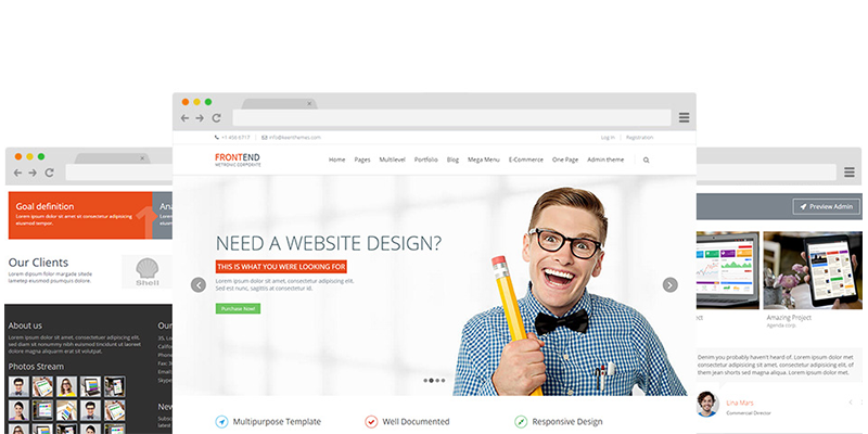 Multi-Purpose Corporate Frontend Theme