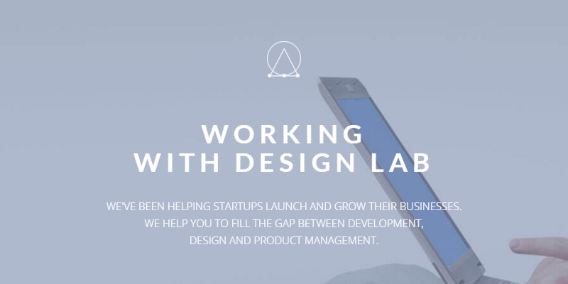 Design Lab:最小的设计工作室模板