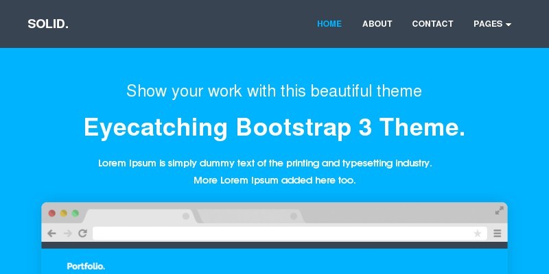 Solid: Responsive Multipurpose HTML Template