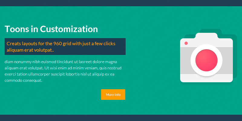 ThemFast: Flat HTML Bootstrap Template