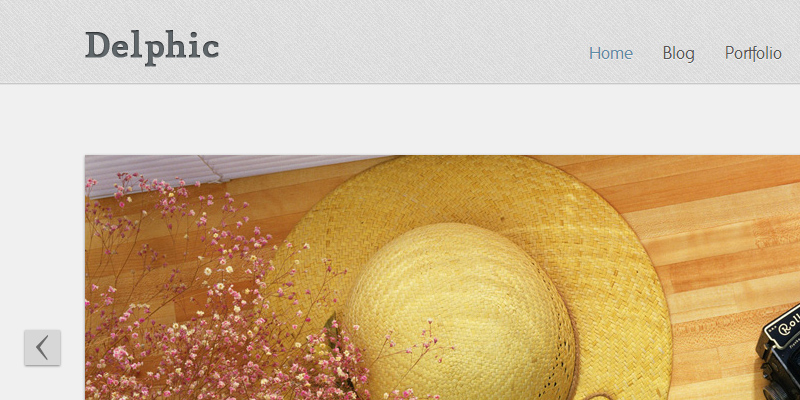Delphic: Free HTML & CSS Minimal Template