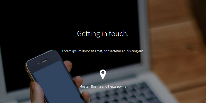 Merlin: Free HTML Bootstrap Template