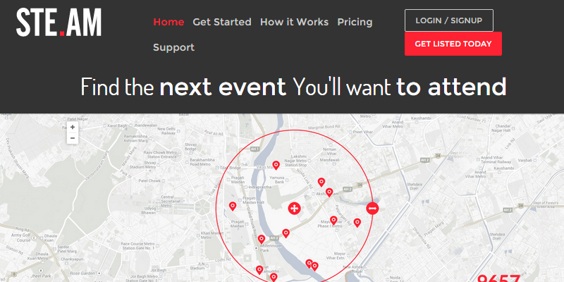Ste.am: Flat Responsive HTML Web Template