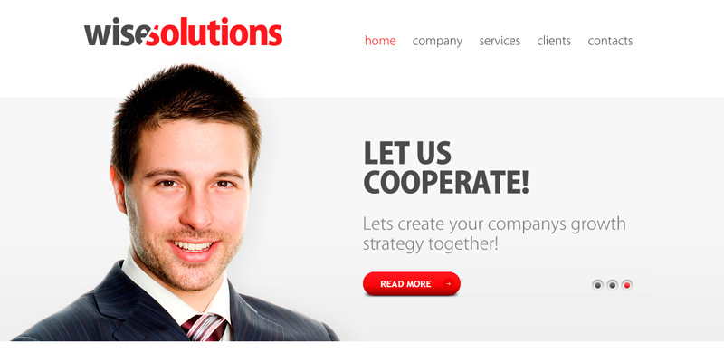 zWiseSolutions: Responsive Corporate HTML5 Template