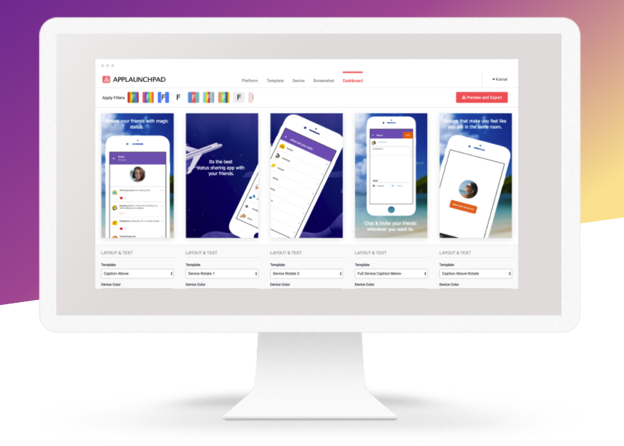 APP样机截图生成器 — Mockup